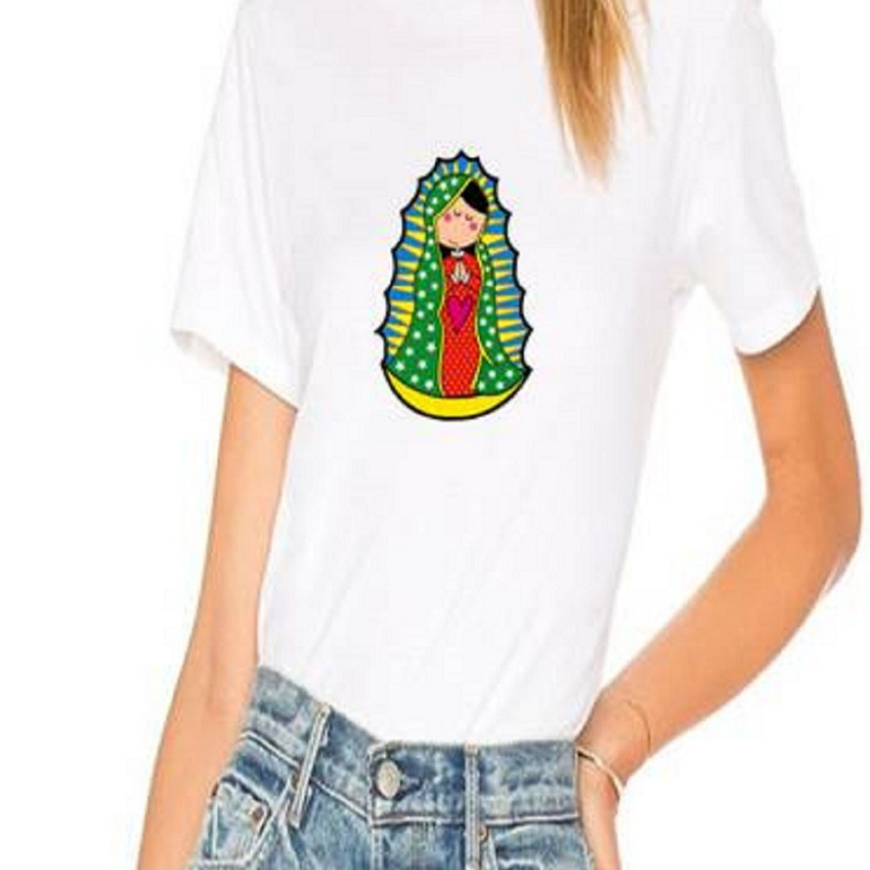 Camisetas Dama Virgen de Guadalupe
