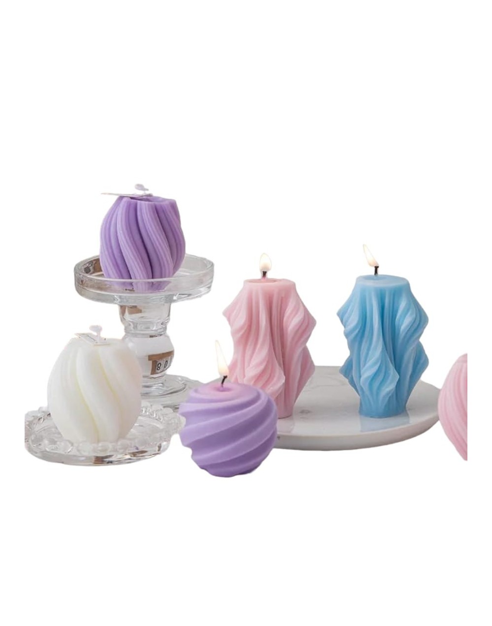 Velas de cera de soya