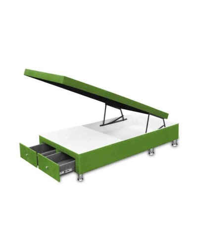 Cama Baúl Con Cajones