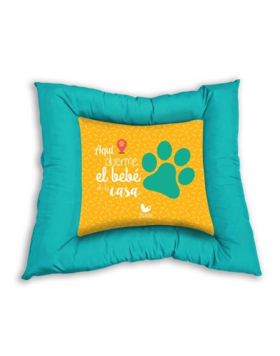 Cama para perro estampada 100% impermeable talla xxl