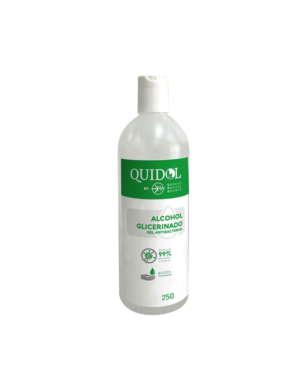 Alcohol Glicerinado Quidol X 250 Ml
