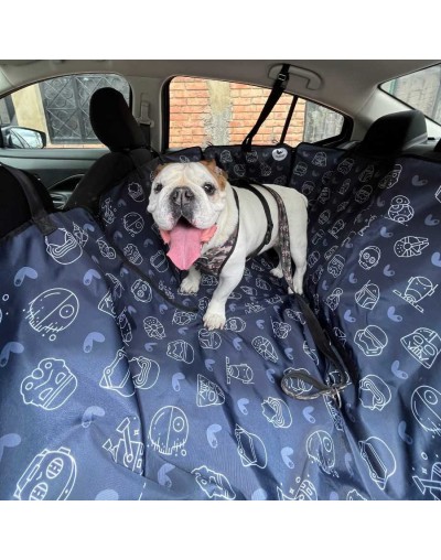 Forro protector mascotas premium cubrepuertas estampado - star wars