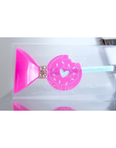 Balaca elástica Nylon Bouk Figuras Corazon Estrella Conejo Flamingo Unicornio Paleta Cisne