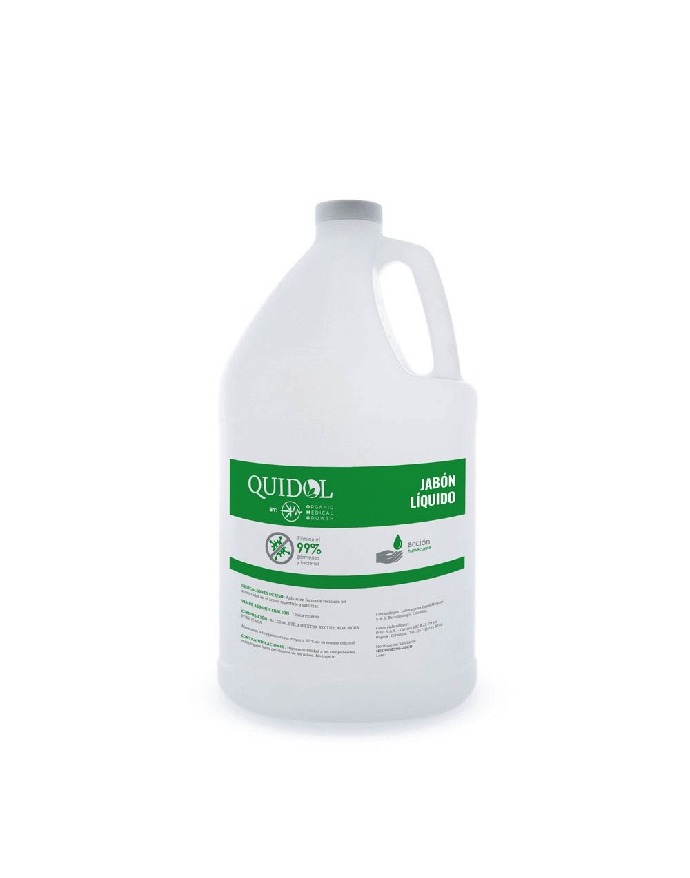 Jabón Líquido  Quidol X 4 Lt
