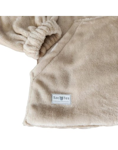 Saco gigante sencillo beige