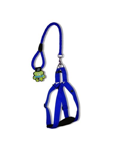 Arnés  1 1/2" + correa 60 cms razas grandes