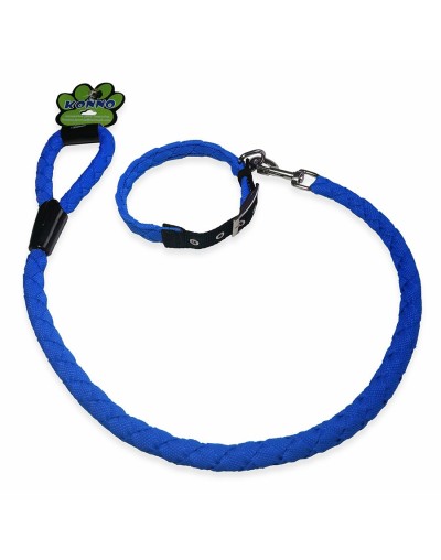 Correa 90 cms + collar trenzado