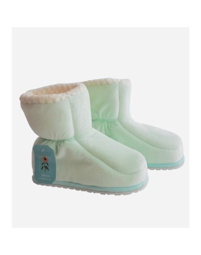 Pantuflas-botas dama