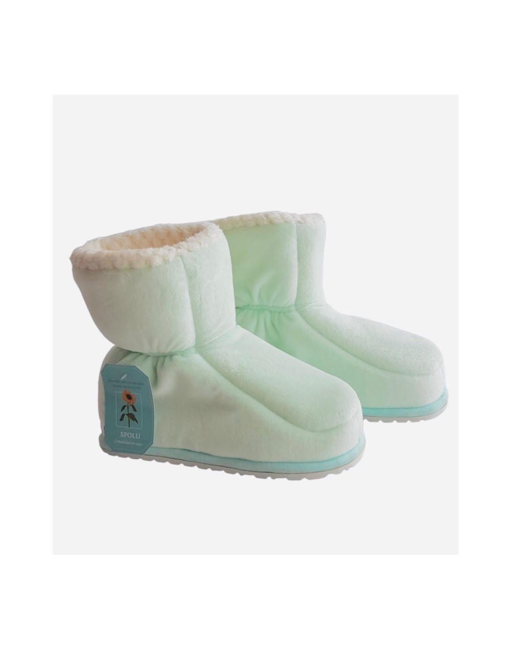 Pantuflas-botas dama