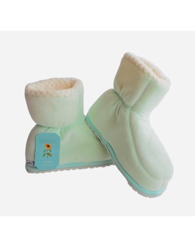 Pantuflas-botas dama