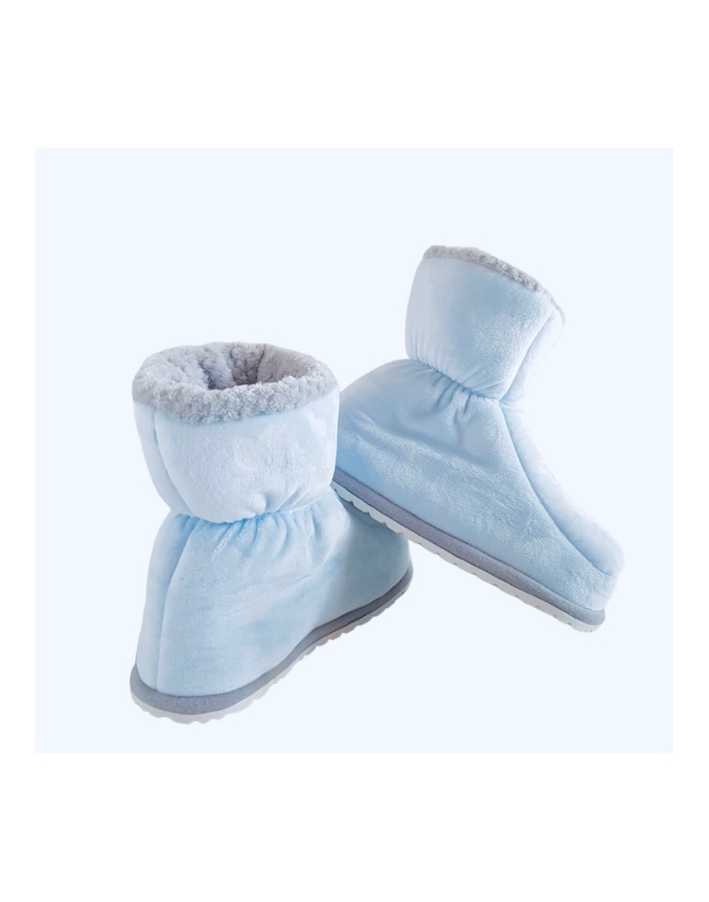 Pantuflas-botas dama