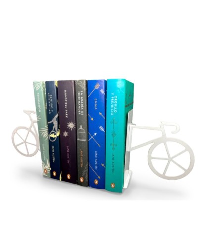 Sujetalibros bicicleta