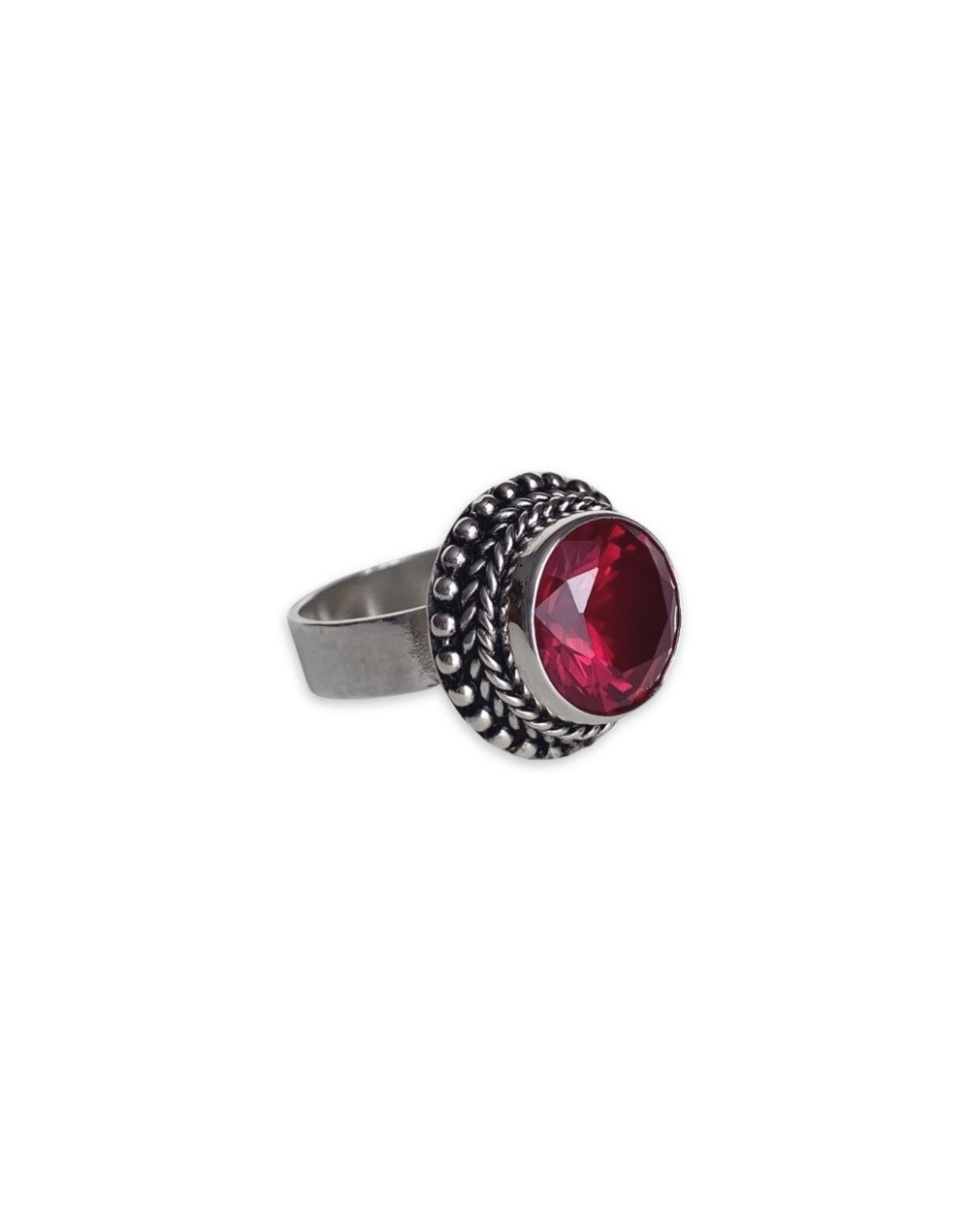 Anillo estilo boho en plata