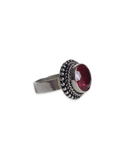 Anillo estilo boho en plata
