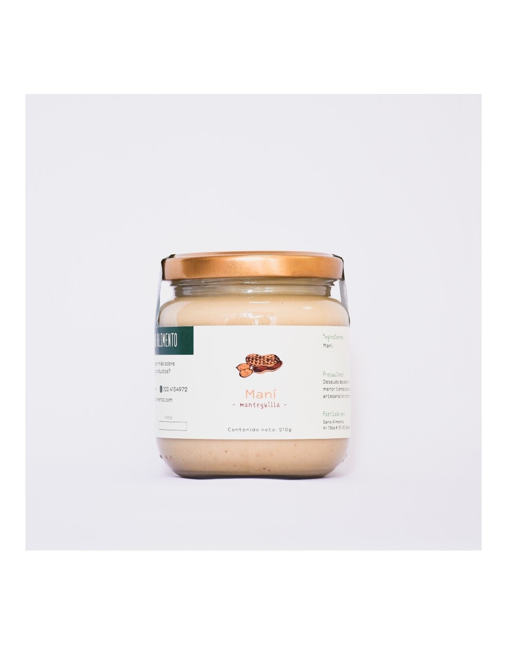 Mantequilla de Maní 210g