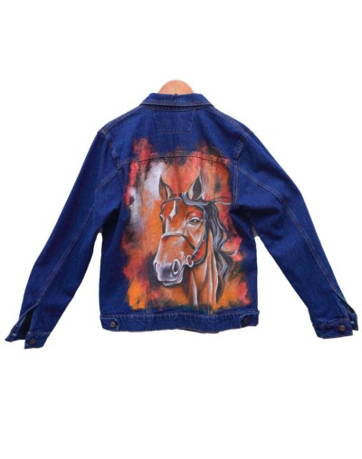 Chaqueta clásica hombre diseño caballo