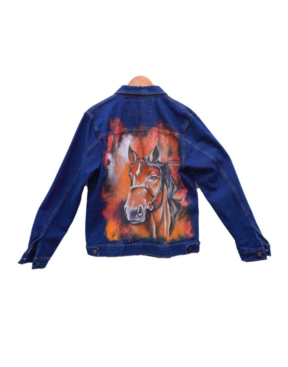 Chaqueta clásica hombre diseño caballo