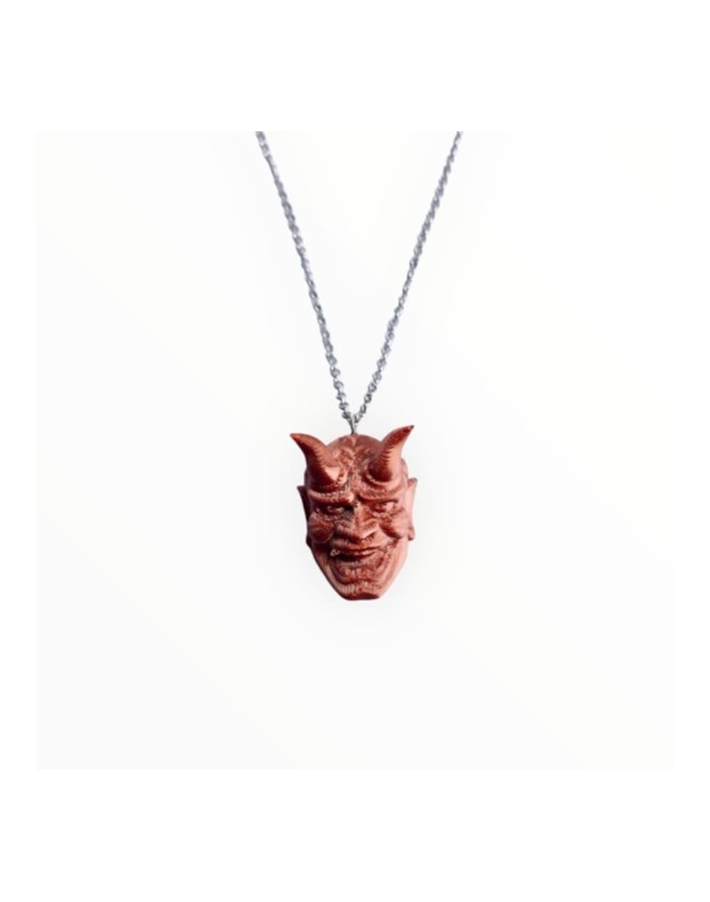 Collar oni en p?ata 3d bioamigable
