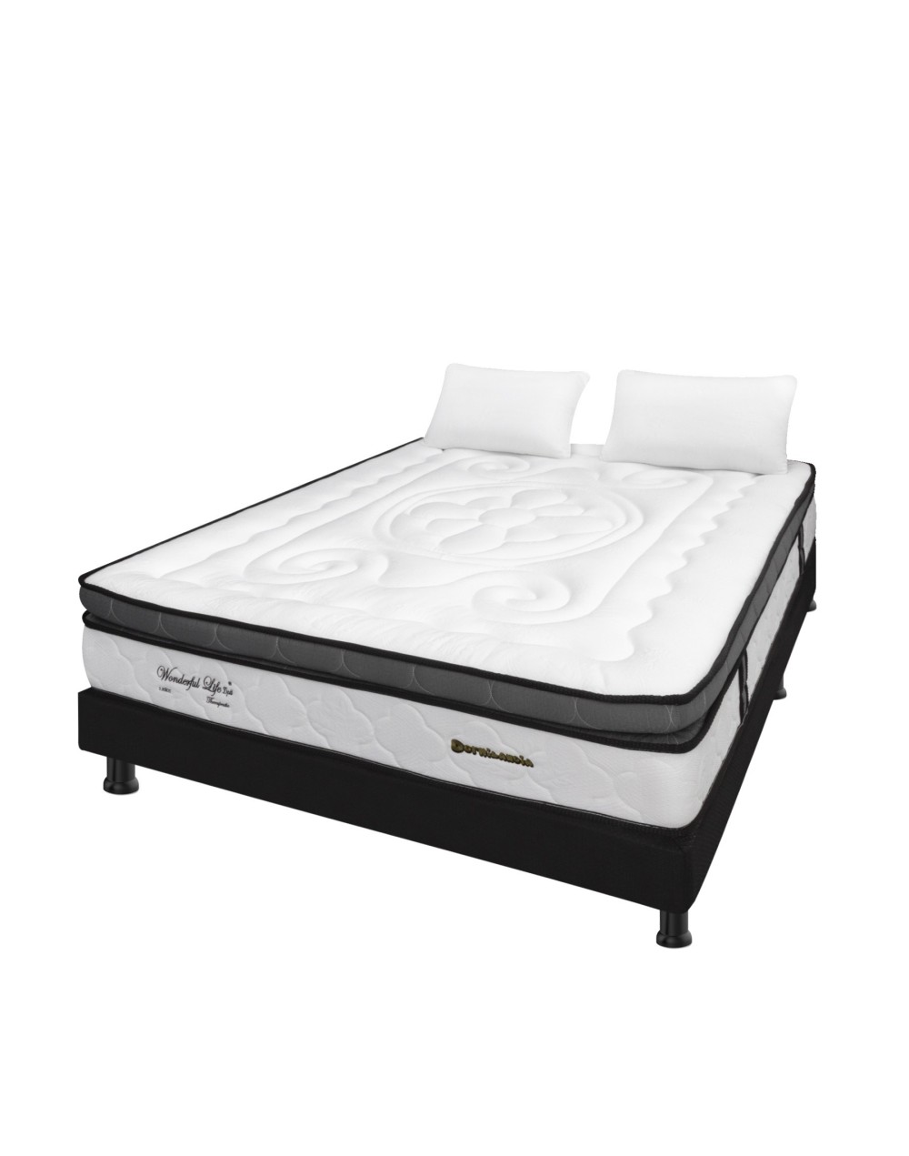 Colchón Doble Wonderful UP  Base cama Dividida