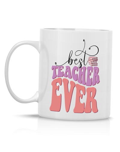 Taza motivacional teacher