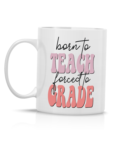 Taza motivacional teacher