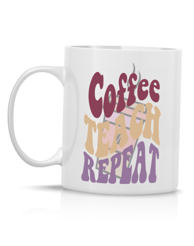 Taza motivacional teacher