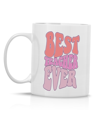 Taza motivacional teacher