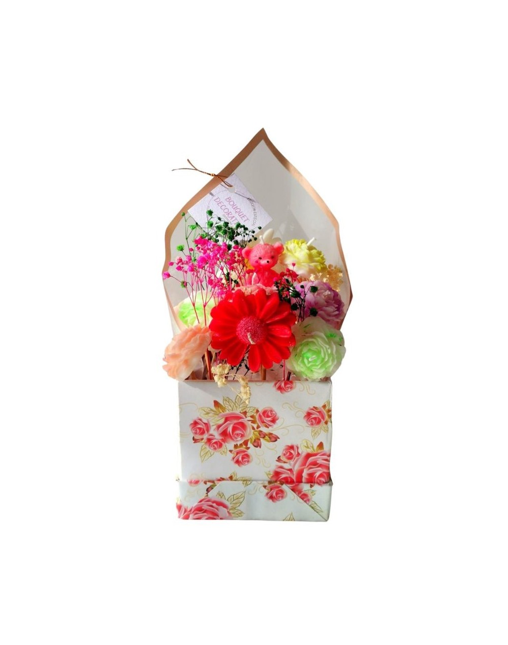 Velas: hermosos bouquet para decorar y ambientar