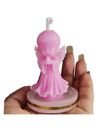 Velas: angelitos diferentes colores