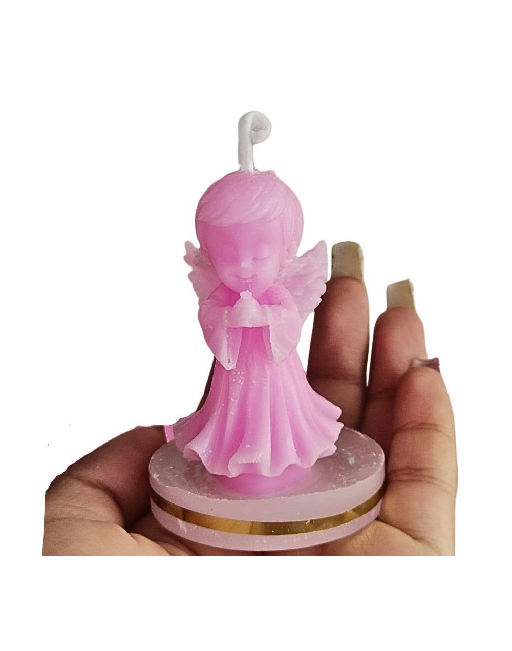 Velas: angelitos diferentes colores