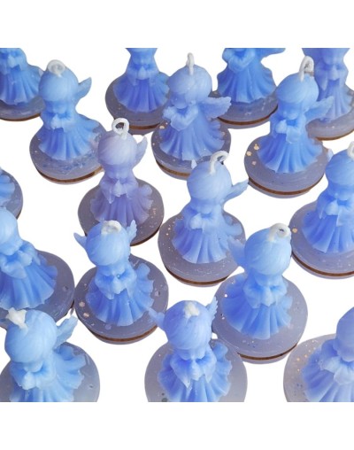 Velas: angelitos diferentes colores