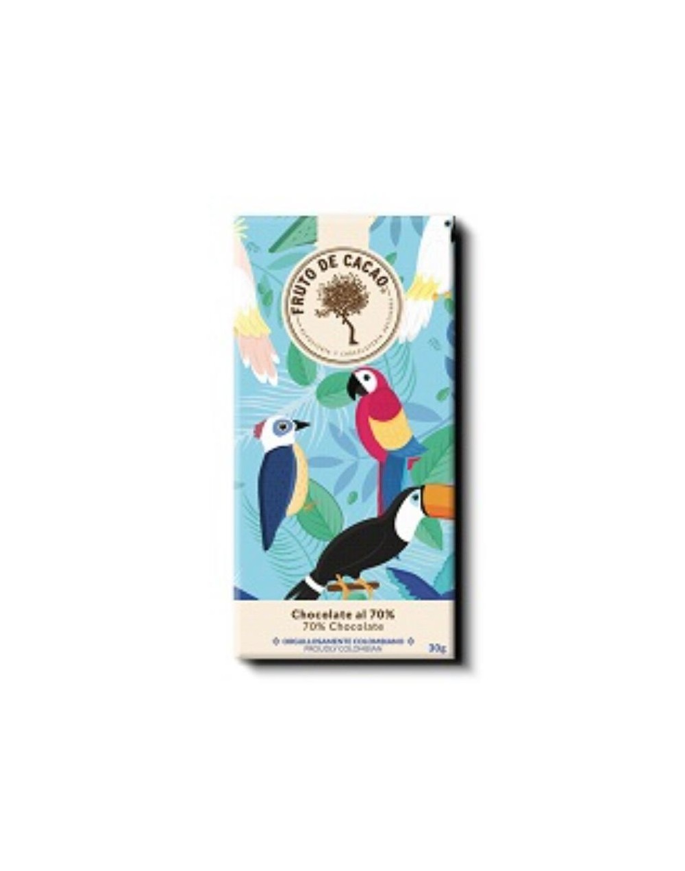 Barra de chocolate al 70% 80g