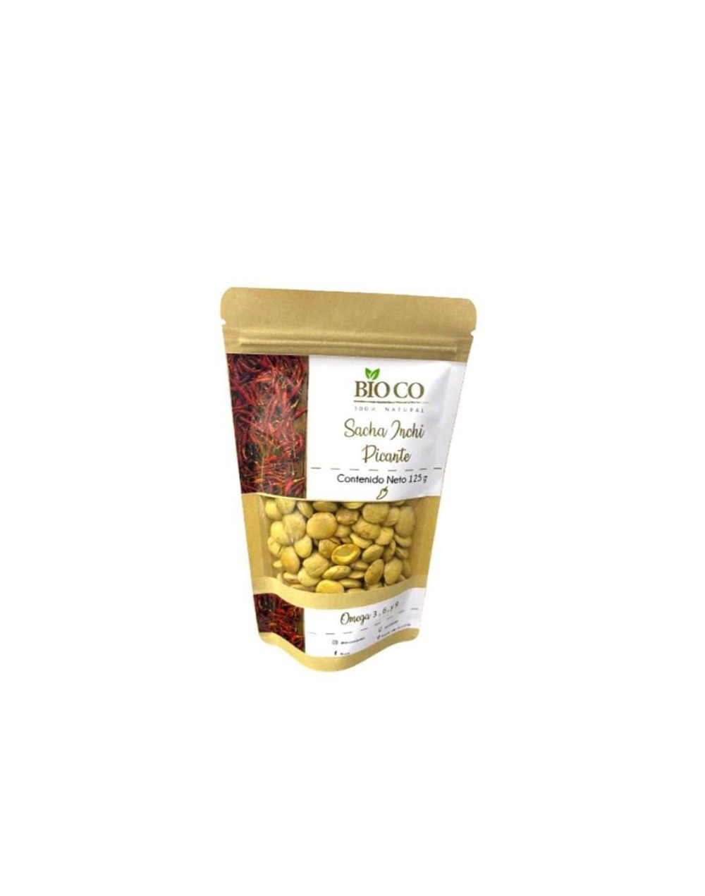 Nuez de sacha inchi 125gr