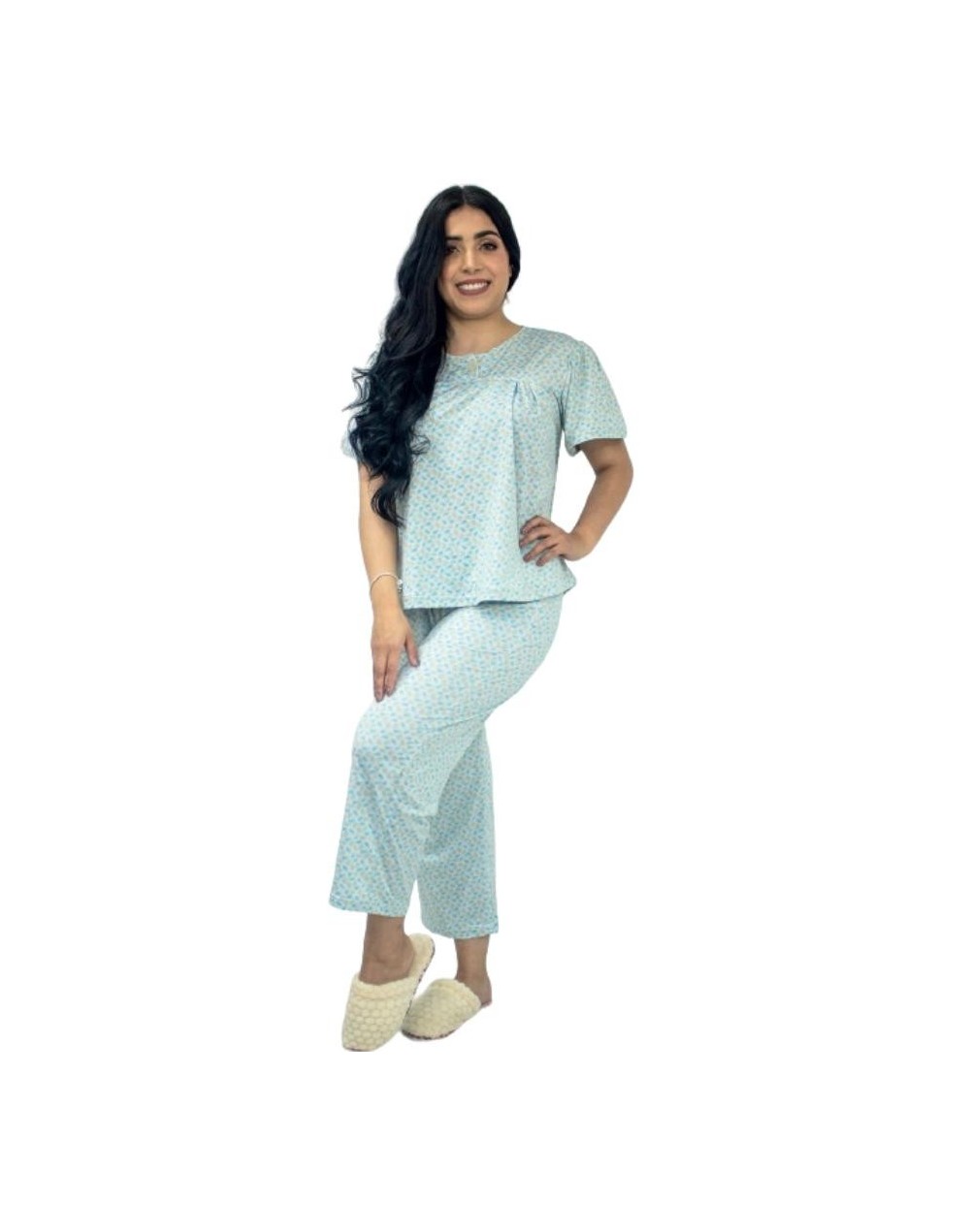 Pijama pantalón largo, franela Tobago