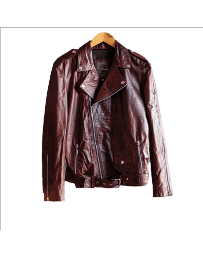 Biker clasica contrastada