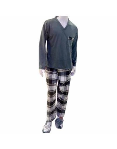 Pijama algodon hombre