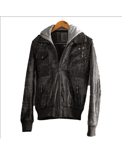 Chaqueta de capota removible