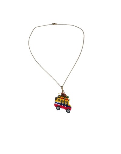 Collar emblematico la chiva colombiana