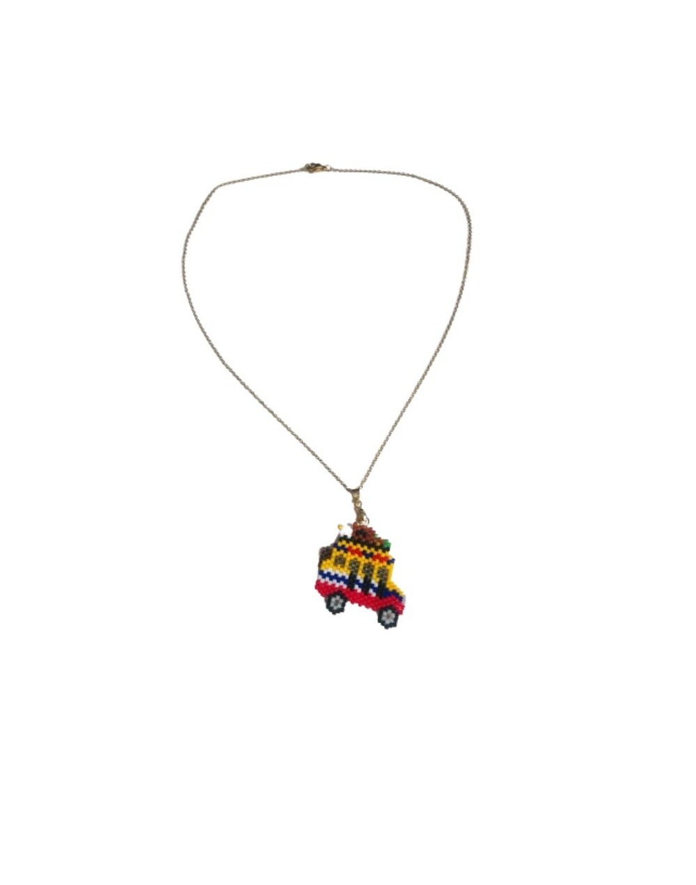 Collar emblematico la chiva colombiana