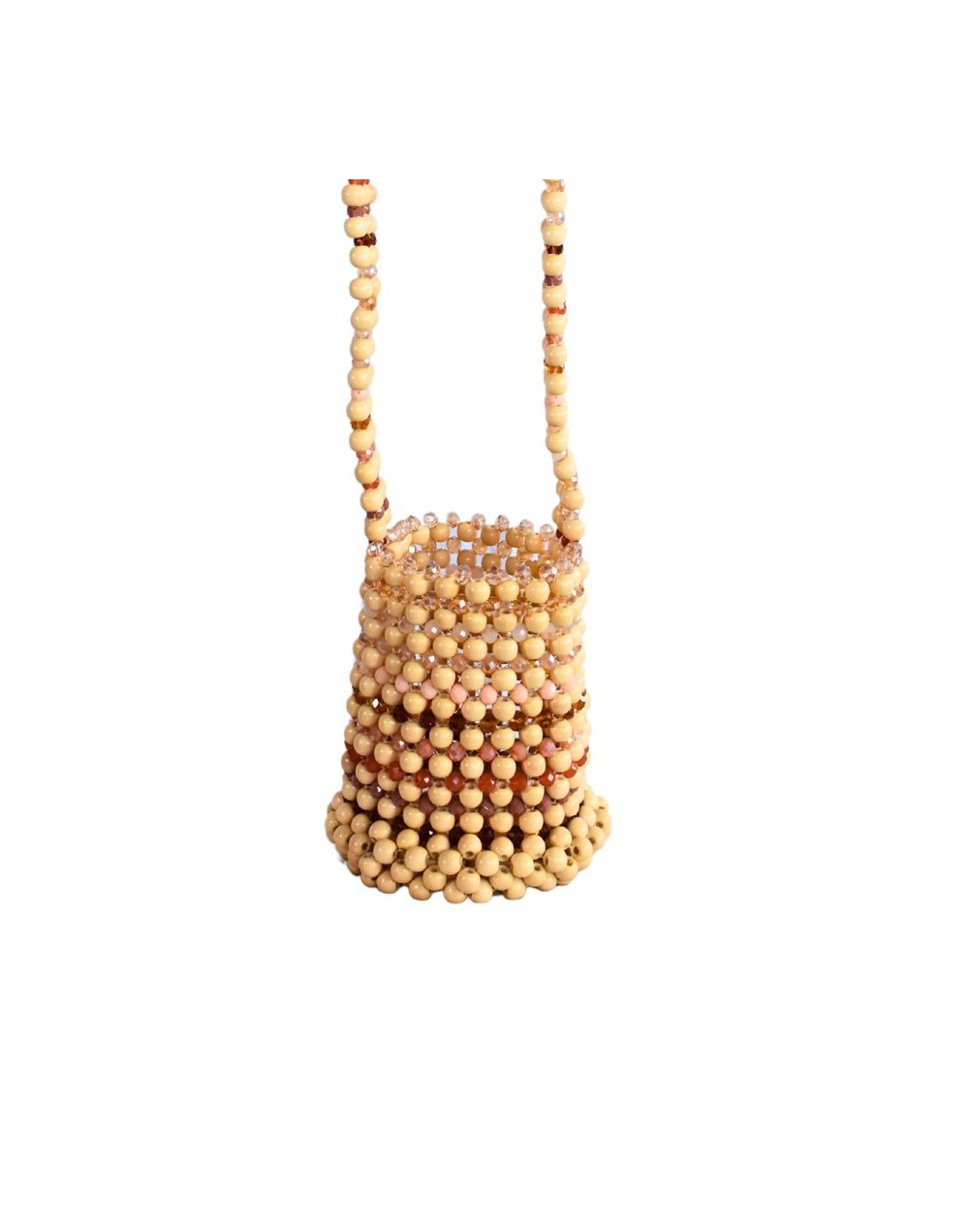 Mochila artesanal rosa