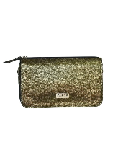 Cartera dorada