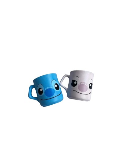 Tazas ref. Stich y angel