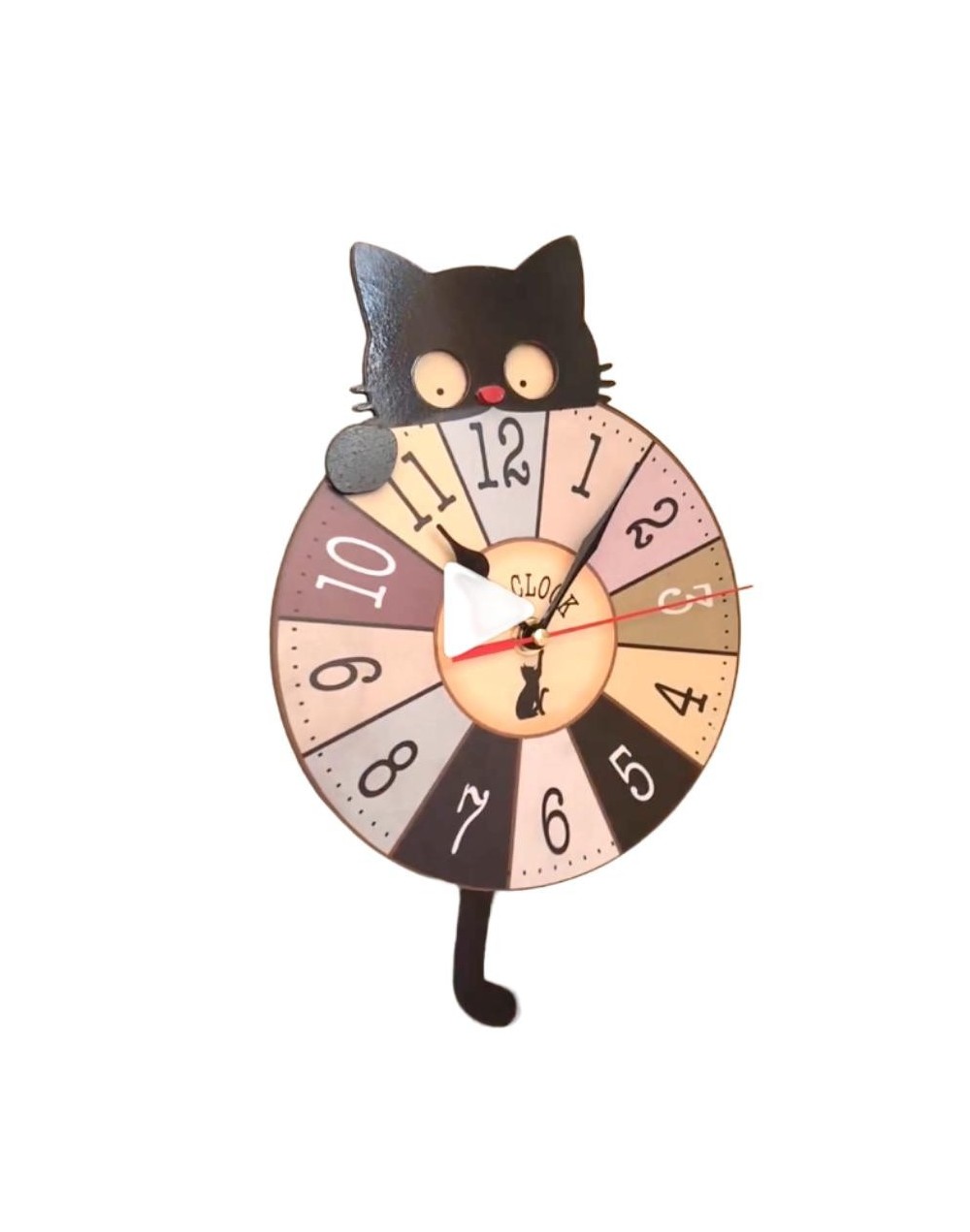 Reloj gato travieso
