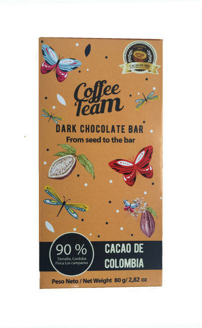Barra de Cacao al 90%_Origen Tierra Alta Córdoba