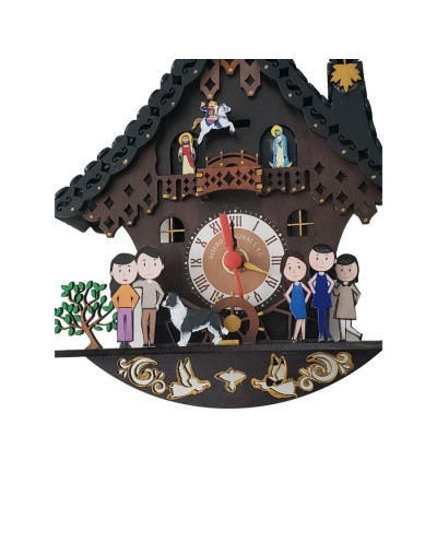 Reloj personalizable "familia"