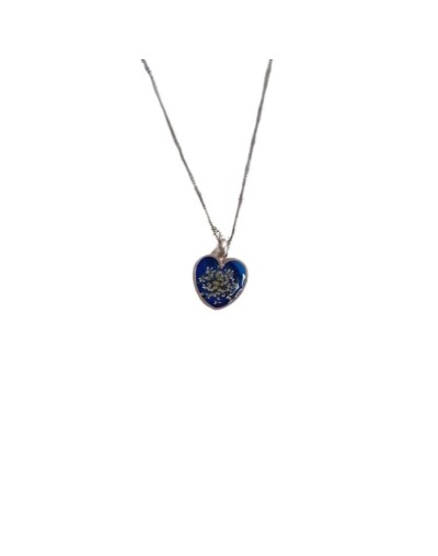 Collar corazón de mar edición especial en plata 925
