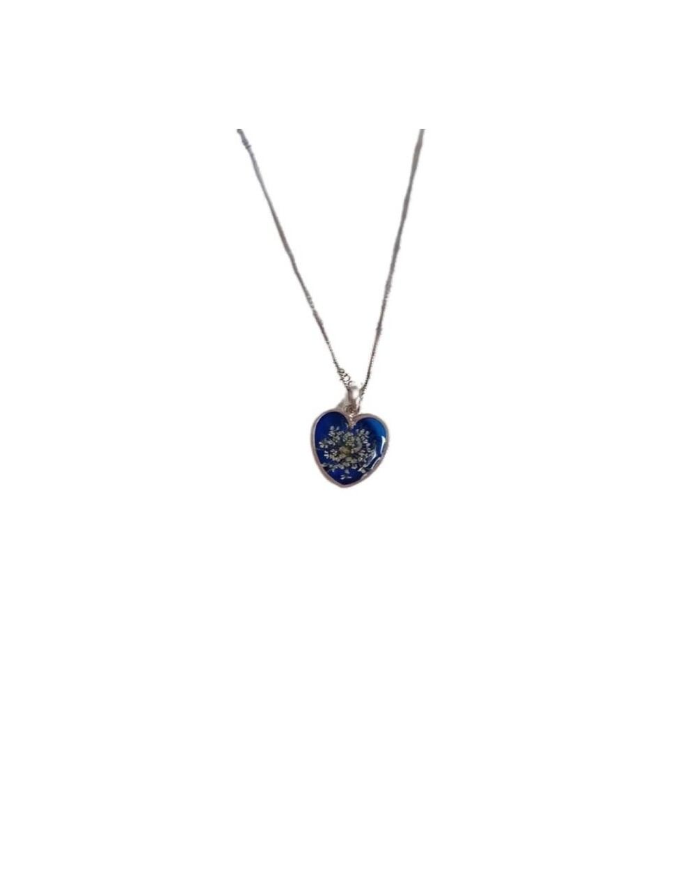 Collar corazón de mar edición especial en plata 925