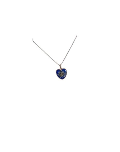 Collar corazón de mar edición especial en plata 925