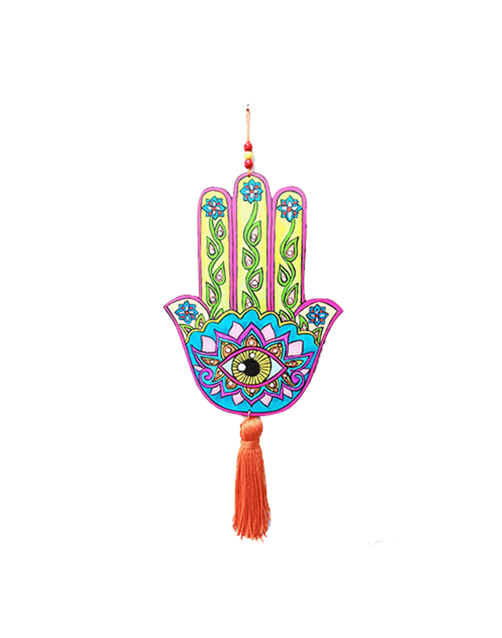 Movil mano hindu azul