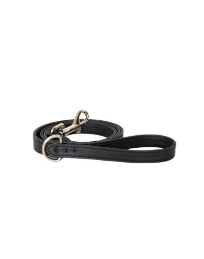 Correa para perro color midnight black